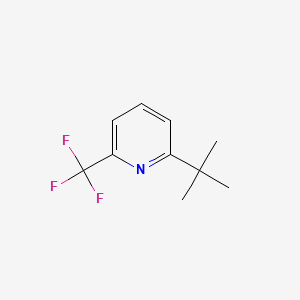molecular formula C10H12F3N B11925813 2-(tert-Butyl)-6-(trifluoromethyl)pyridine 
