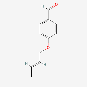 molecular formula C11H12O2 B11925847 4-(But-2-en-1-yloxy)benzaldehyde CAS No. 42053-93-0
