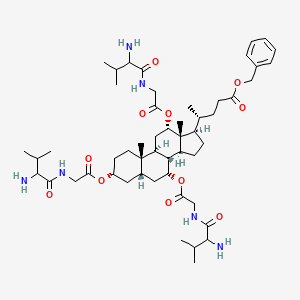 molecular formula C52H82N6O11 B1192593 CAP 3 