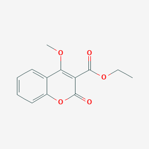 molecular formula C13H12O5 B11925932 Ethyl 4-methoxy-2-oxo-2H-chromene-3-carboxylate 