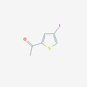 molecular formula C6H5IOS B11926108 1-(4-Iodothiophen-2-yl)ethanone 