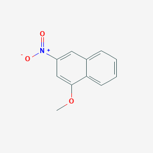 molecular formula C11H9NO3 B11926396 1-Methoxy-3-nitronaphthalene CAS No. 13802-40-9
