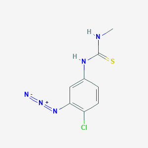 1-(3-Azido-4-chlorophenyl)-3-methyl-2-thiourea