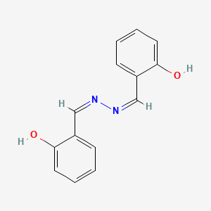 molecular formula C14H12N2O2 B11926524 2-[(Z)-[(Z)-(2-hydroxyphenyl)methylidenehydrazinylidene]methyl]phenol CAS No. 41097-51-2