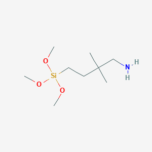 4-Amino-3,3-dimethylbutyltrimethoxysilane