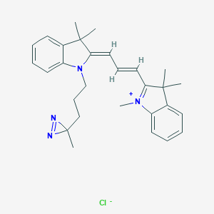 molecular formula C29H35ClN4 B119267 RDZOQDZSSWYGFI-UHFFFAOYSA-M CAS No. 154644-22-1
