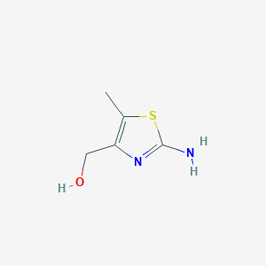 molecular formula C5H8N2OS B11926722 (2-Amino-5-methylthiazol-4-yl)methanol 
