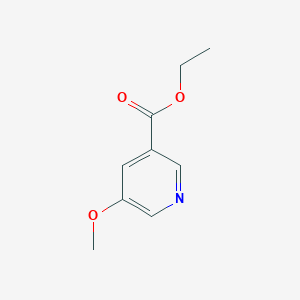 molecular formula C9H11NO3 B11926750 Ethyl 5-methoxynicotinate CAS No. 20826-01-1