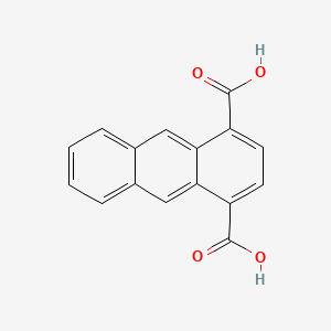 molecular formula C16H10O4 B11927235 Anthracene-1,4-dicarboxylic acid 