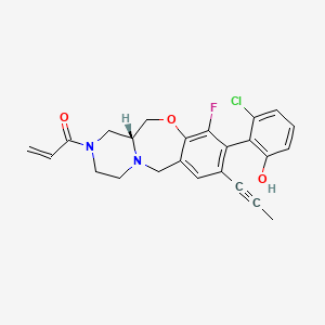 molecular formula C24H22ClFN2O3 B11927254 (9R,12aR)-AZD4747 