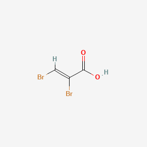 molecular formula C3H2Br2O2 B11927356 2,3-Dibromoacrylic acid CAS No. 24557-10-6