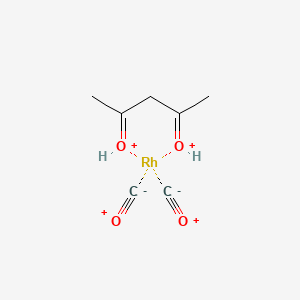 molecular formula C7H10O4Rh+2 B11927404 Dicarbonylacetylacetonato rhodium(I) 