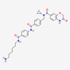 molecular formula C33H37N5O5 B11927437 UNC8153 