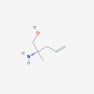 molecular formula C6H13NO B11927439 (S)-2-amino-2-methylpent-4-en-1-ol 