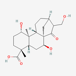 molecular formula C20H30O6 B1192747 Geopyxin F 