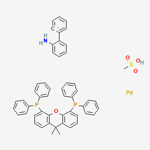 molecular formula C52H46NO4P2PdS- B11927496 Xantphos Palladacycle Gen. 3 