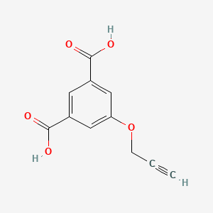 molecular formula C11H8O5 B11927505 5-(Prop-2-yn-1-yloxy)isophthalic acid 