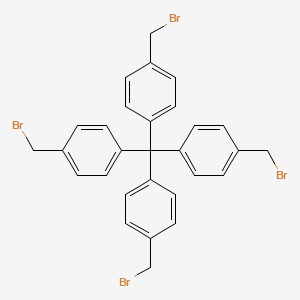 molecular formula C29H24Br4 B11927551 Tetrakis(4-(bromomethyl)phenyl)methane 