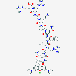 molecular formula C84H127ClN24O15 B11927577 Qrlfqvkgrr 