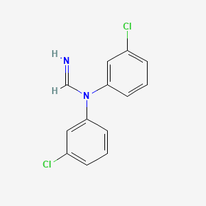 molecular formula C13H10Cl2N2 B11927609 N,N-Bis(3-chlorophenyl)formimidamide 