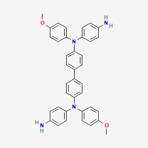 molecular formula C38H34N4O2 B11927655 N1,N1'-([1,1'-Biphenyl]-4,4'-diyl)bis(N1-(4-methoxyphenyl)benzene-1,4-diamine) 