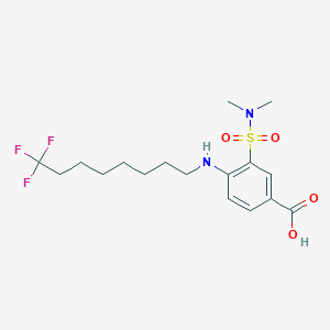 molecular formula C17H25F3N2O4S B11927736 IAMA-6 