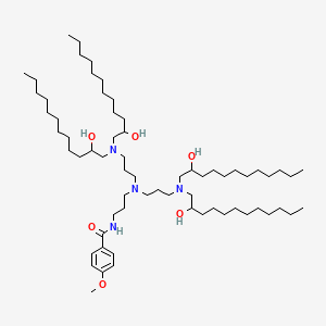 molecular formula C65H126N4O6 B11927837 AA-T3A-C12 