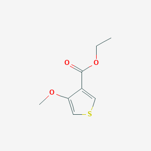 molecular formula C8H10O3S B11927885 Ethyl 4-methoxythiophene-3-carboxylate CAS No. 20946-39-8