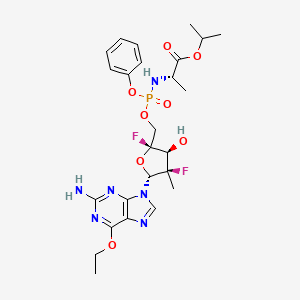 molecular formula C25H33F2N6O8P B11927910 AL-611 
