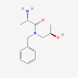 molecular formula C13H20N2O2 B11927965 N-Benzyl-N-[(R)-2-hydroxypropyl][(S)-2-aminopropanamide] 