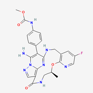 molecular formula C24H23FN8O4 B11928071 Ret-IN-14 