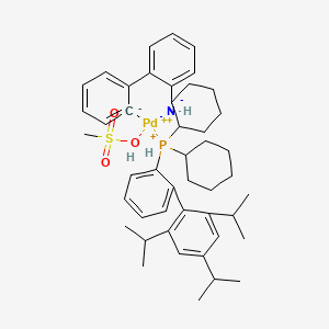 molecular formula C46H63NO3PPdS+ B11928095 XPhosPdG3 