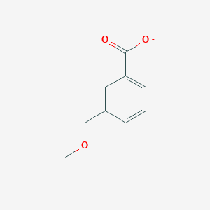 molecular formula C9H9O3- B11928099 3-(Methoxymethyl)benzoate 