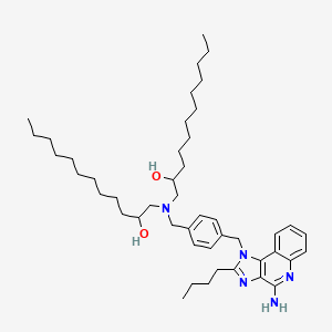 molecular formula C46H73N5O2 B11928135 C12-TLRa 