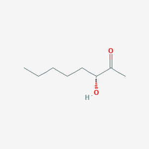 molecular formula C8H16O2 B119283 (3R)-3-Hydroxyoctan-2-one CAS No. 146329-67-1