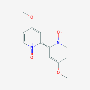 molecular formula C12H12N2O4 B11928459 4,4'-Dimethoxy-[2,2'-bipyridine] 1,1'-dioxide 