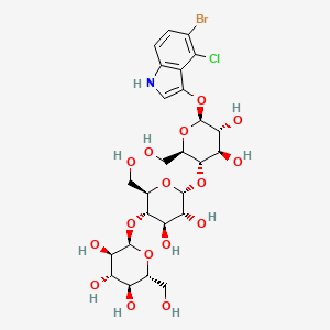 molecular formula C26H35BrClNO16 B11928497 5-Bromo-4-chloro-3-indolyl-alpha-D-maltotriose 
