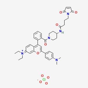 molecular formula C41H46ClN5O9 B11928510 FM-red 