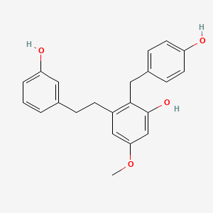 molecular formula C22H22O4 B11928601 Isoarundinin II 