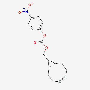 molecular formula C17H17NO5 B11928667 endo-BCN-PNP-carbonate 