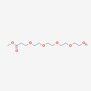 molecular formula C12H24O7 B1192897 Hydroxy-PEG4-methyl ester 