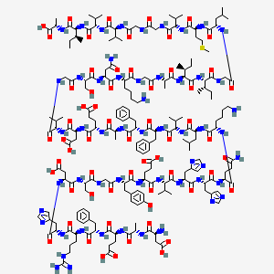 molecular formula C203H311N55O60S B11929083 beta-Amyloid Peptide (1-42) (human) 