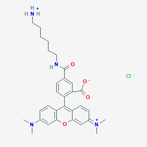molecular formula C31H37ClN4O4 B11929208 TAMRA amine, 5-isomer 
