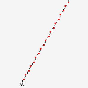 molecular formula C43H80O19 B11929214 Benzyl-PEG18-alcohol 