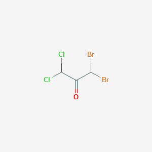 molecular formula C3H2Br2Cl2O B11929226 1,1-Dibromo-3,3-dichloroacetone CAS No. 62874-83-3