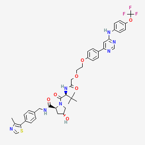 molecular formula C43H46F3N7O7S B1192926 GMB-475 