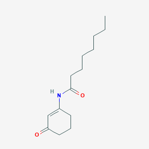 molecular formula C14H23NO2 B11929282 N-(3-Oxocyclohex-1-En-1-Yl)octanamide 