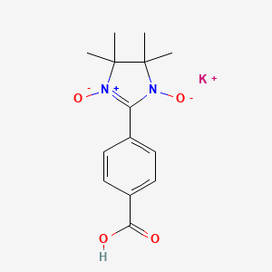 molecular formula C14H17KN2O4 B11929683 Carboxy-PTIO potassium 