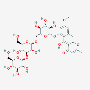 molecular formula C33H42O20 B11929788 Rubrofusarin triglucoside 