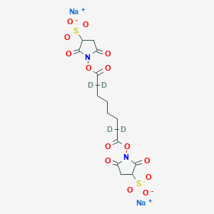 molecular formula C16H18N2Na2O14S2 B11929858 BS3-d4 Deuterated Crosslinker 